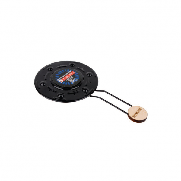 Flame spreader Long glazed handle